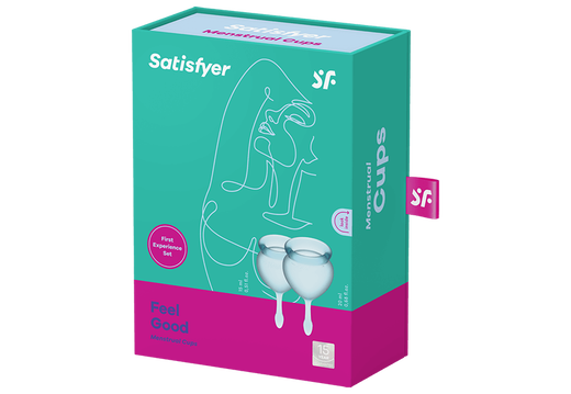 satisfyer-feel-good-menstrual-cup-light-green-package 1
