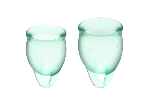 satisfyer-feel-confident-menstrual-cup-light-green-package 2